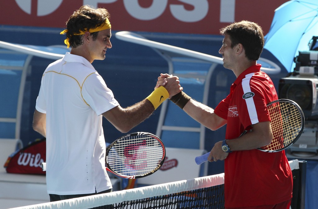 Roger Federer/JIBI/Bisnis Indonesia/AP