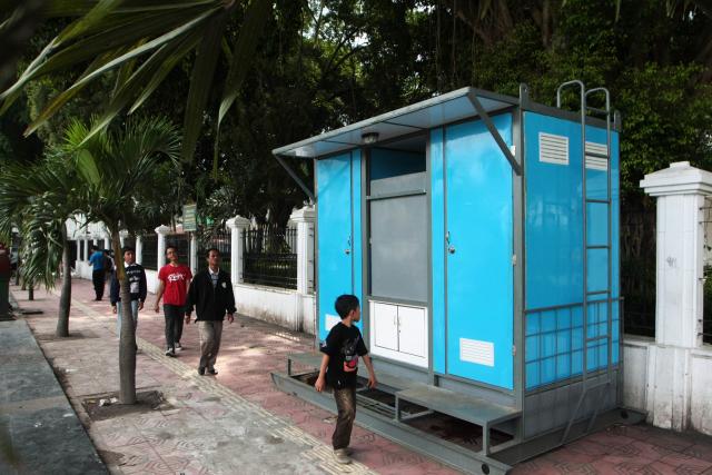 Ilustrasi toilet portabel (JIBI/Solopos/Dok.)