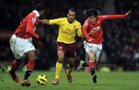 Mu vs Arsenal, 13 Desember 2010 (Getty Images)