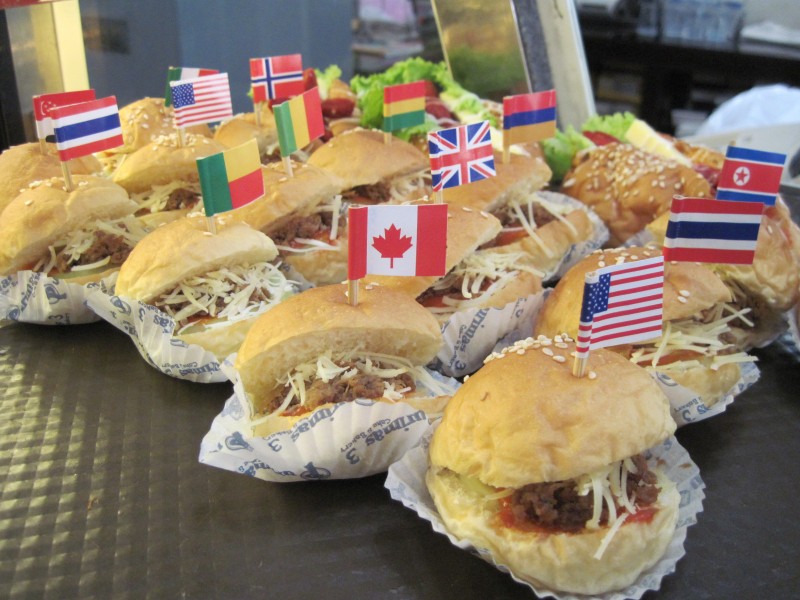 Burger mini buatan Purimas bakery (JIBI/SOLOPOS/dok)