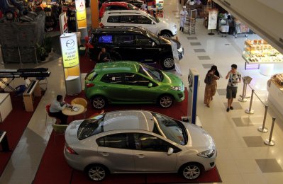 Ilustrasi pameran mobil (Burhan Aris Nugraha/JIBI/Solopos)