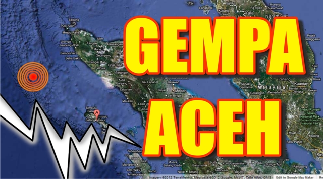 Gempa 5,7 SR Terjadi di Simeulue Aceh
