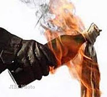 Ilustrasi bom bakar yang lebih kondang dengan sebutan molotov cocktail (JIBI/Solopos/Dok.)