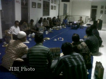 Diskusi pembentukan komunitas bahasa Jawa (A Hartanto/JIBI/SOLOPOS)