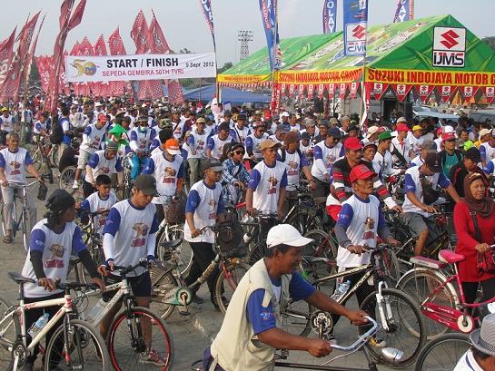 GAN-090912-ultah TVRI-Sepeda santai (2)