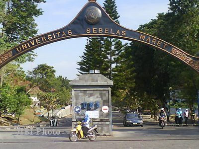 Ilustrasi Kampus Universitas Sebelas Maret (UNS) Kentingan, Solo (kampus-info.com)