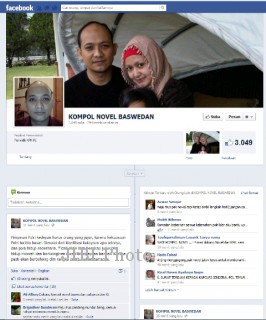 Akun FB Novel Baswedan