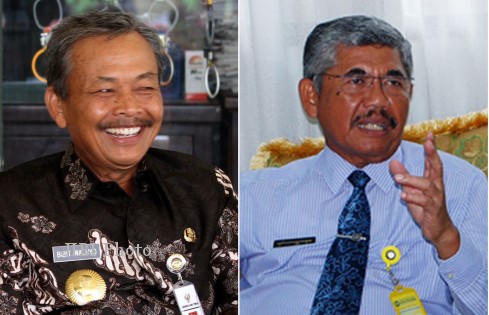 Bibit Waluyo (kiri) dan Sudijono Sastroatmodjo. (JIBI/SOLOPOS/dok)