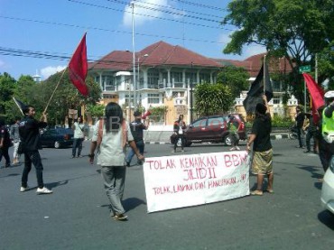 Foto Demo Tolak Kenaikan BBM
JIBI/Harian Jogja/Sunartono