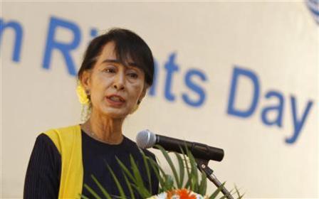 Aung San Suu Kyi
(JIBI/Reuters)
