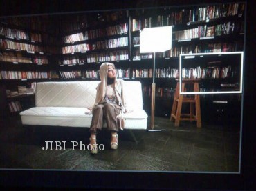 Aksi Fatin di video klip Aku Memilih Setia (JIBI/SOLOPOS/Dok)