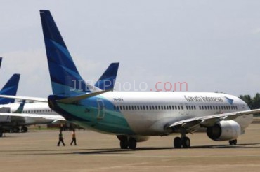 Foto Garuda Indonesia
JIBI/Bisnis Indonesia/Dwi Prasetya