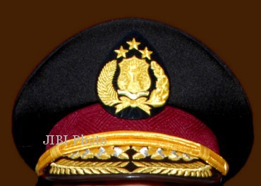 Ilustrasi topi polisi (Dok. Solopos.com)