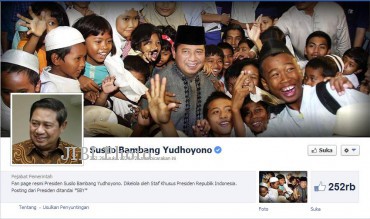 Foto sampul akun Susilo Bambang Yudhoyono (www.facebook.com