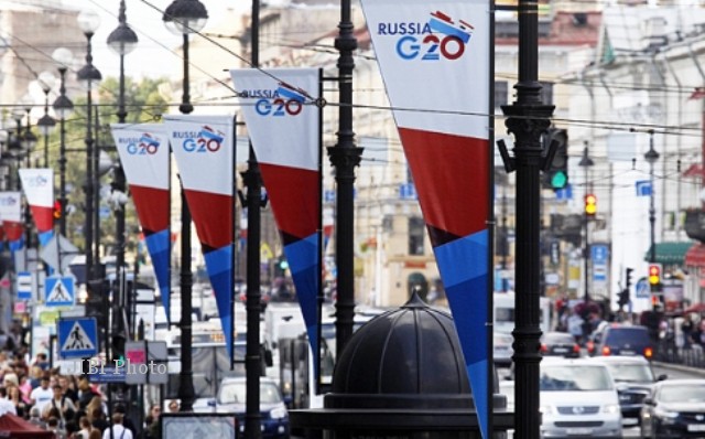 St. Petersburg menjelang pertemuan negara-negara G-20
