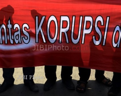 Ilustrasi korupsi