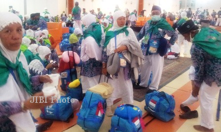 calon haji Indonesia di Mekah