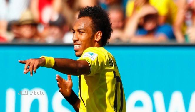 Penyerang Borussia Dortmund, Pierre-Emerick Aubameyang. DokJIBI/Solopos/Reuters