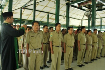 Pelantikan PNS Gunungkidul (JIBI/Harian Jogja/Ujang Hasanudin)