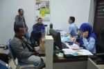 Warga meminta informasi tentang jaminan kesehatan BPJS di rumah sakit (JIBI/Harian Jogja/Kusnul Isti Qomah)