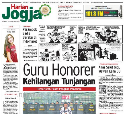 Harian Jogja edisi Kamis (27/2/2014)