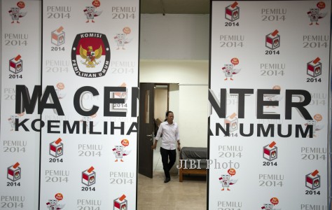 Ilustrasi media center kantor lembaga pelaksana Pemilu 2014 (JIBI/Solopos/Antara/Andika Wahyu)