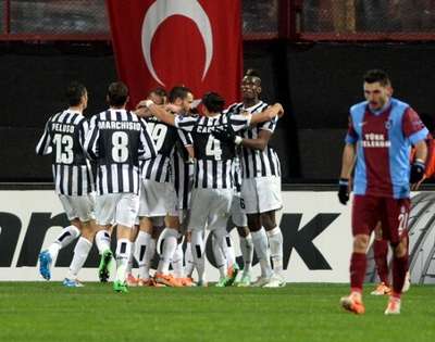 Para pemain Juventus merayakan kemenangan. Ist/detiksport
