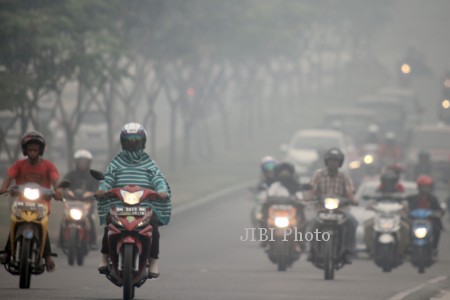 ilustrasi kabut asap Riau (JIBI/Solopos/Dok.)