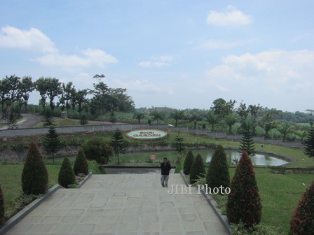 SHRI Garden kompleks permakaman keluarga H.M.Lukminto di Delingan, Karanganyar. (Ponco Suseno/JIBI/Solopos)