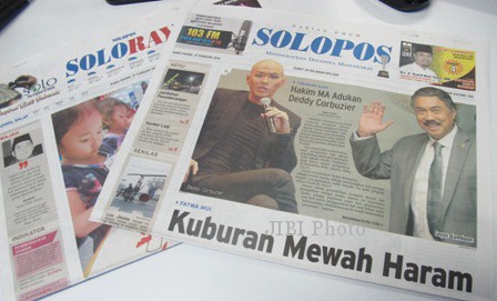Koran Solopos edisi Kamis (27/2/2014)