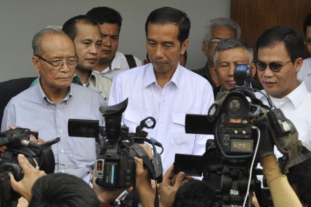 Jokowi dan Syafii Maarif (Dok/JIBI/Solopos/Antara)