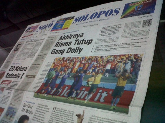 Halaman Depan Harian Umum Solopos Kami Wage 19 Juni 2014 Halaman Depan Harian Umum Solopos Kami Wage 19 Juni 2014