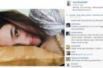 Marshanda lepas jilbab (Instagram)