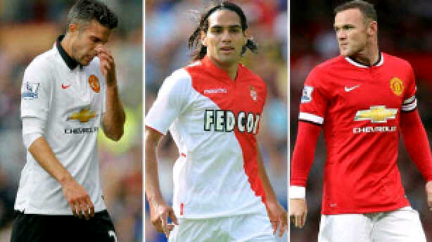 Van Persie, Falcao dan Rooney termasuk trio striker berbahaya di Eropa. Ist/eurosport.com