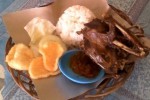 Bebek goreng Warung Makan Bebek Maknyet (JIBI/Solopos/Dok)