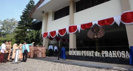 Peresmian Gedung Pusat UNS, Solo, Selasa (10/3/2015). (Reza Fitriyanto/JIBI/Solopos)