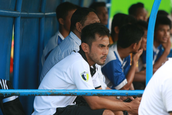 JIBI/Harian Jogja/Desi Suryanto Pelatih PSIM Yogyakarta, Seto Nurdiyantara, Yogyakarta, Kamis (19/03/2015).