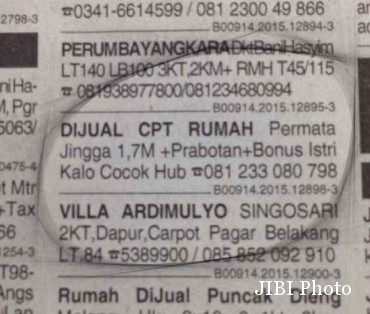 Download Iklan Di Jual Rumah Gif
