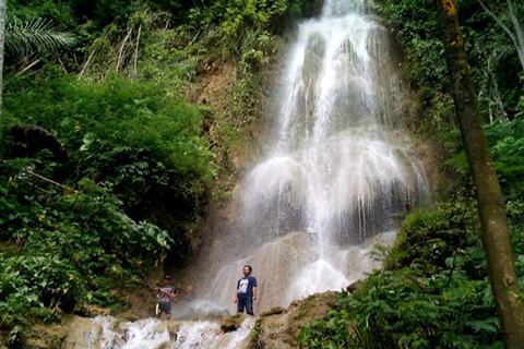 Curug Setawing salah satu potensi wisata yang diunggulkan di Kecamatan Girimulyo. Foto belum lama ini. (JIBI/Harian Jogja/Holy Kartika N.S.)