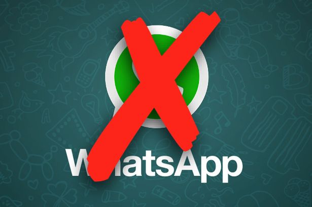 gambar ilustrasi Whatsapp diblokir (Mirror.co.uk)