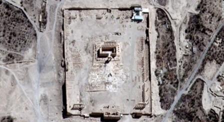 Situs Palmyra dihancurkan ISIS (CNN)