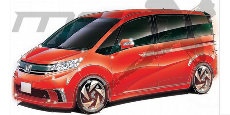 Sketsa Honda Freed 2015. (Carsensor.com)
