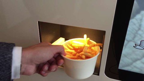 Vendhing Machine untuk Bikin Kentang Goreng (Cnet)