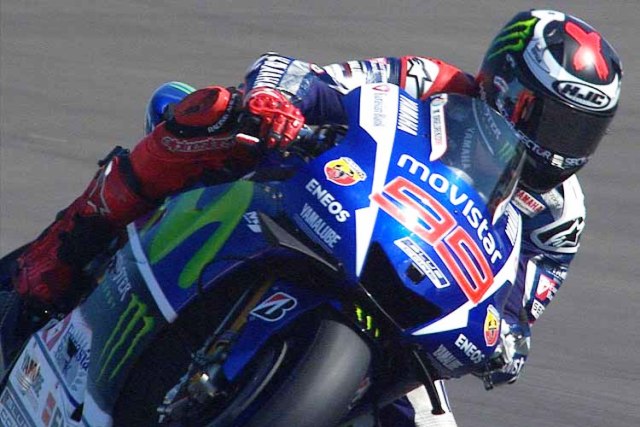 Yamaha M1 Jorge Lorenzo di Sirkuit Misano. (Motogp.com)