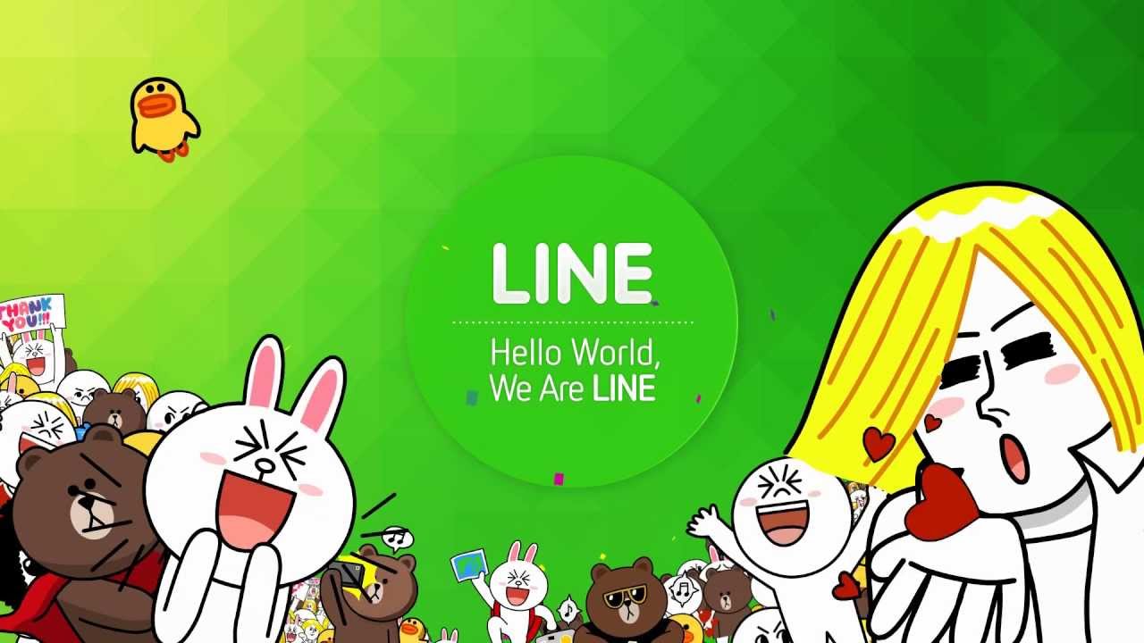 Aplikasi Line (Youtube)