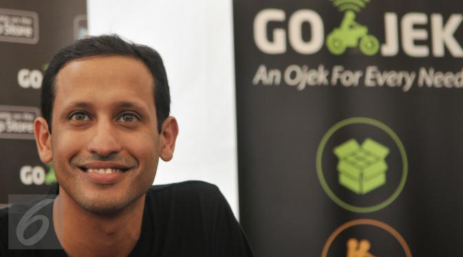 CEO of Go-Jek, Nadiem Makarim. Image: Liputan6.com