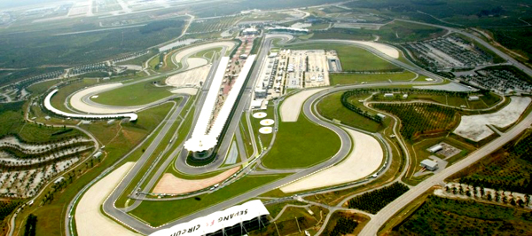 Sirkuit Sepang tempat pergelaran balapan Moto GP Malaysia 2015 ini terancam kabut asap kiriman dari hutan terbakar di Kalimantan. Ist/dok