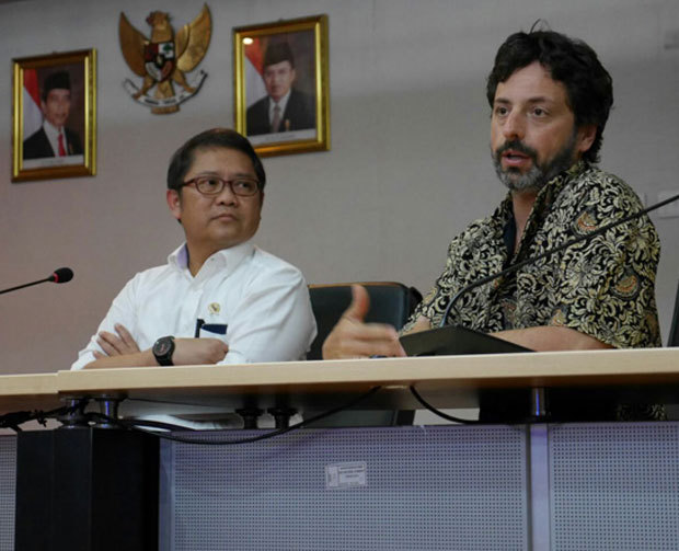 Menkominfo-Sergey Brin (Detik)