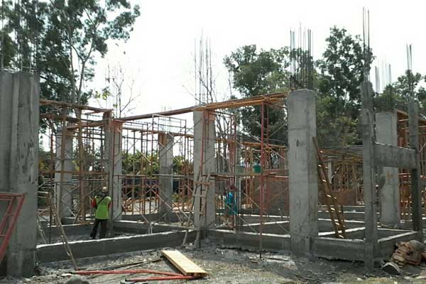 Pembangunan gedung di Kulonprogo. (JIBI/Harian Jogja/Holy Kartika N.S)