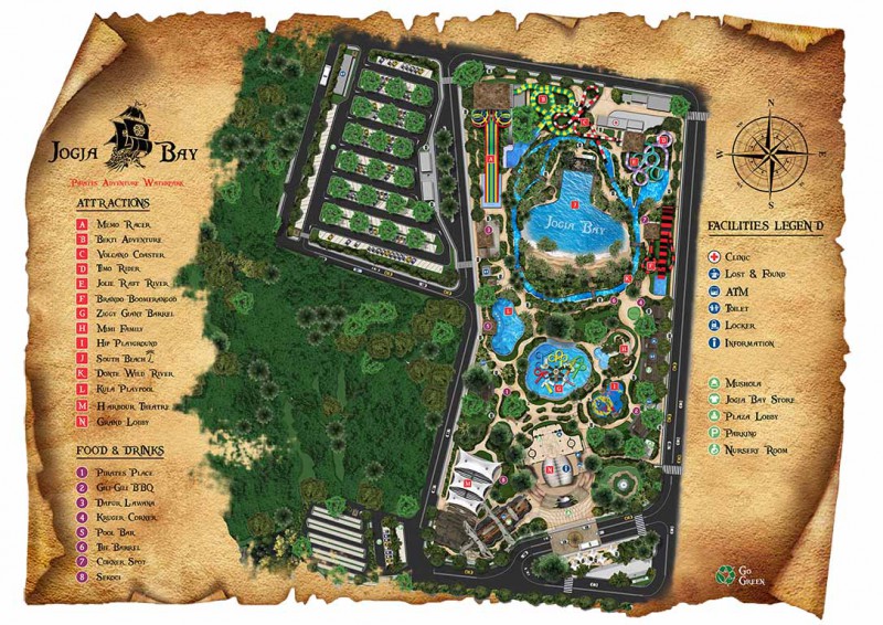 PETA JOGJA BAY PARK (dok. Jogjabay.com)